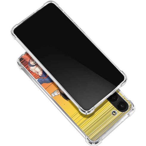 Dragon Ball Z Goku & Vegeta Galaxy S24 FE Clear Case